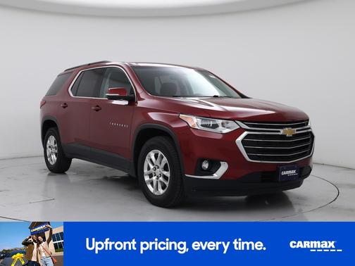 Red 2020 Chevrolet Traverse LT Cloth