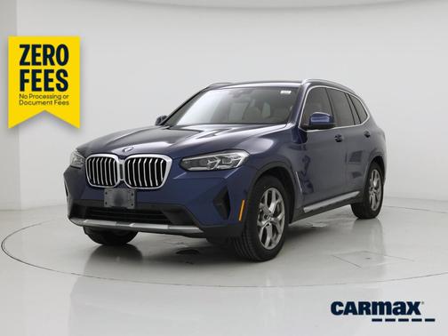 Blue 2022 BMW X3 XDrive30i