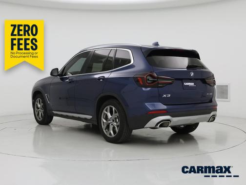 Blue 2022 BMW X3 XDrive30i