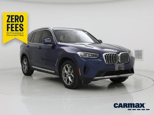 Blue 2022 BMW X3 XDrive30i