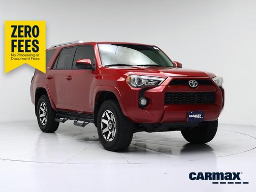 Burgundy 2015 Toyota 4Runner SR5