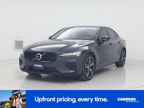 Blue 2021 Volvo S60 Recharge Plug-In Hybrid T8 R-Design Expression