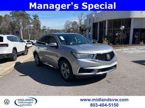 pewter gray metallic 2020 Acura MDX 3.5L