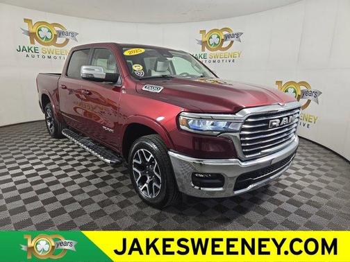 Delmonico Red Pearlcoat 2025 RAM 1500 Laramie