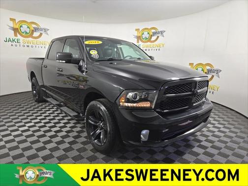 2018 RAM 1500 Night Crew Cab 4x4 64' Box