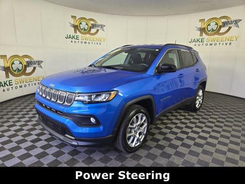 Laser Blue 2022 Jeep Compass Latitude Lux
