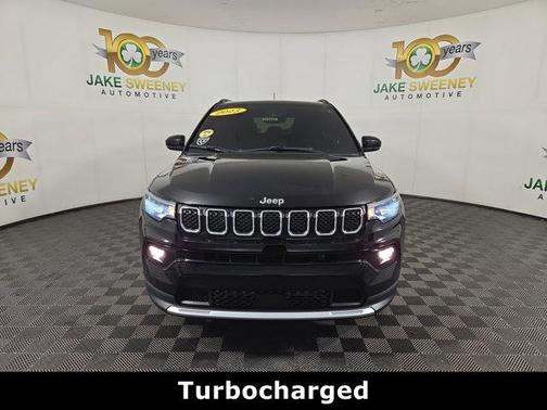 Diamond Black 2023 Jeep Compass Limited