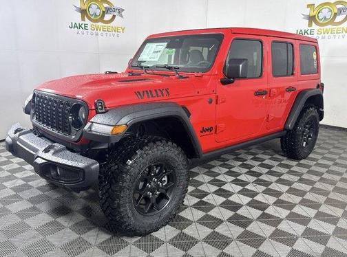 Firecracker Red Clearcoat 2026 Jeep Wrangler Sport