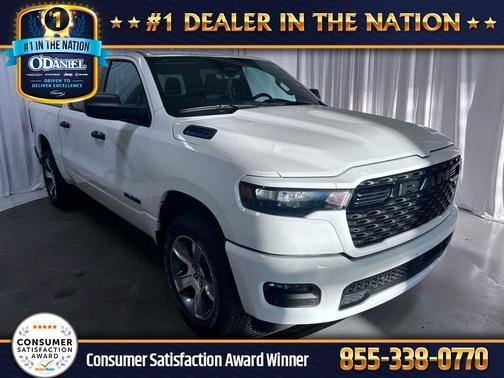 Bright White Clearcoat 2025 RAM 1500 Tradesman
