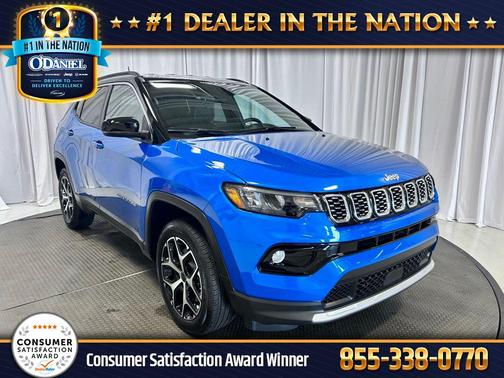 Hydro Blue Pearlcoat 2025 Jeep Compass Limited