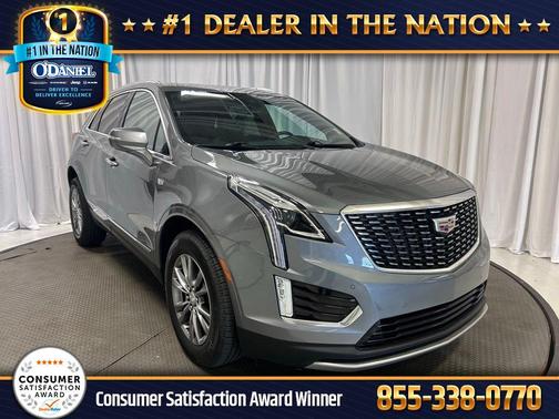 Satin Steel Metallic 2022 Cadillac XT5 Premium Luxury