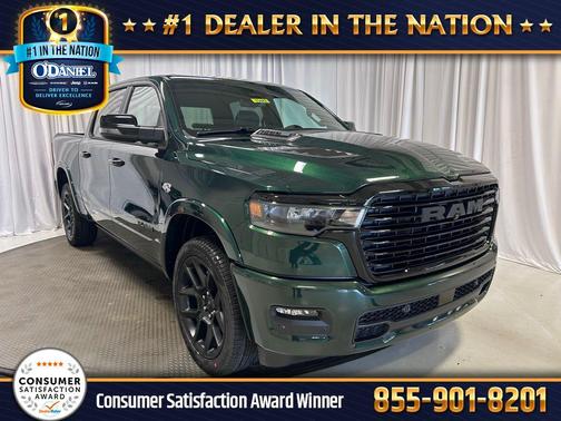 Serrano Green Metallic 2026 RAM 1500 Laramie
