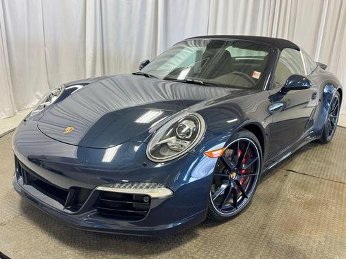 Dark Blue Metallic 2016 Porsche 911 Targa 4S
