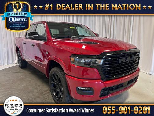Molten Red Pearlcoat 2026 RAM 1500 Laramie