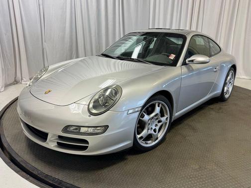Arctic Silver Metallic 2005 Porsche 911 Carrera