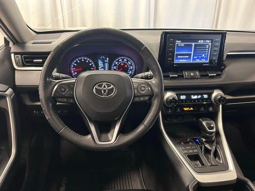 Super White 2020 Toyota RAV4 XLE Premium