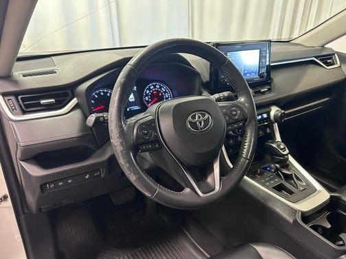 Super White 2020 Toyota RAV4 XLE Premium