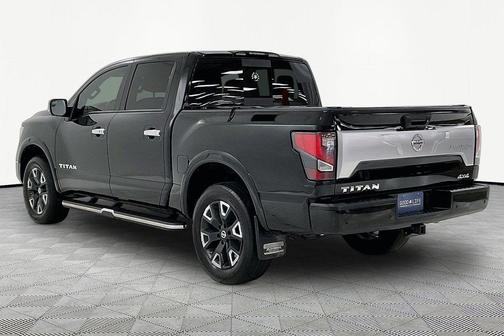 Super Black 2021 Nissan Titan Platinum Reserve