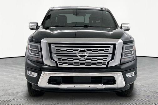 Super Black 2021 Nissan Titan Platinum Reserve