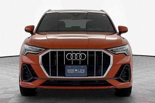 Orange 2019 Audi Q3 2.0T S line Premium Plus