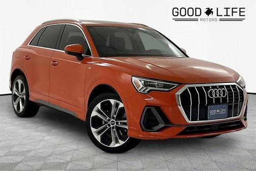 Orange 2019 Audi Q3 2.0T S line Premium Plus