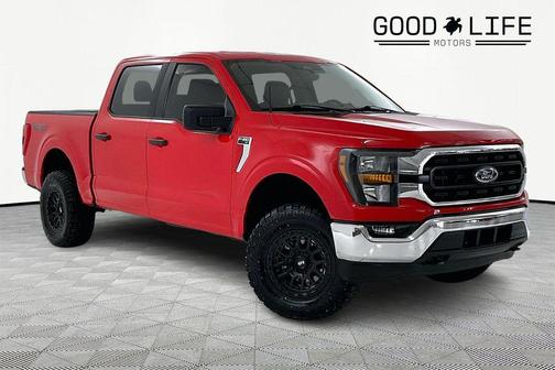 Red 2023 Ford F-150 XLT