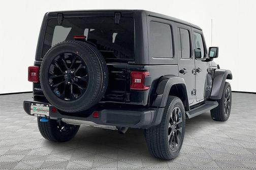 Black Clearcoat 2023 Jeep Wrangler 4xe Sahara