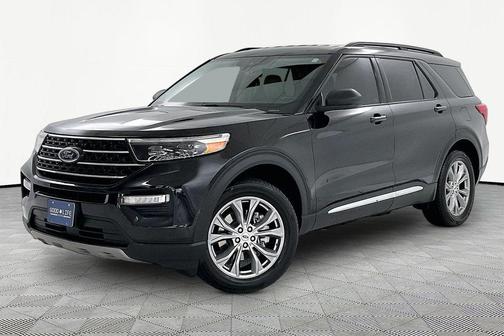 Black Metallic 2022 Ford Explorer XLT