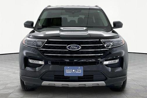 Black Metallic 2022 Ford Explorer XLT