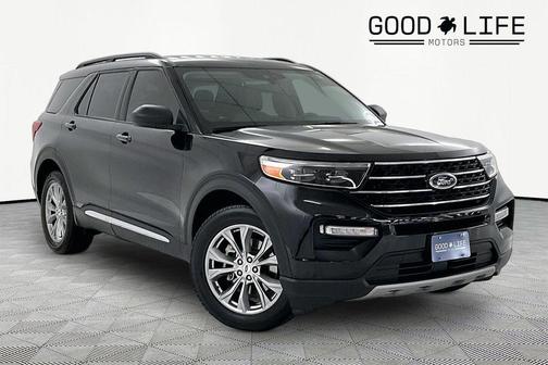 Black Metallic 2022 Ford Explorer XLT