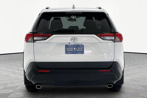 Super White 2021 Toyota RAV4 XLE