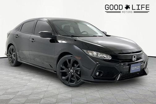Crystal Black Pearl 2018 Honda Civic Sport