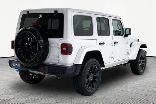 Bright White Clearcoat 2024 Jeep Wrangler 4xe Sahara