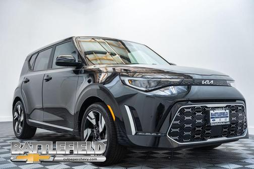 Fusion Black 2023 Kia Soul GT-Line