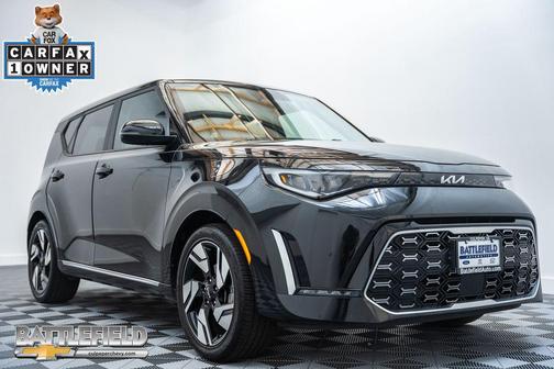 Fusion Black 2023 Kia Soul GT-Line