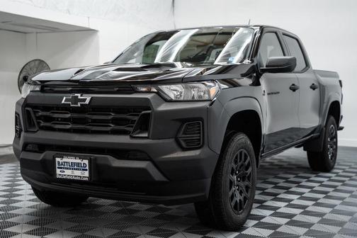 Black 2026 Chevrolet Colorado WT