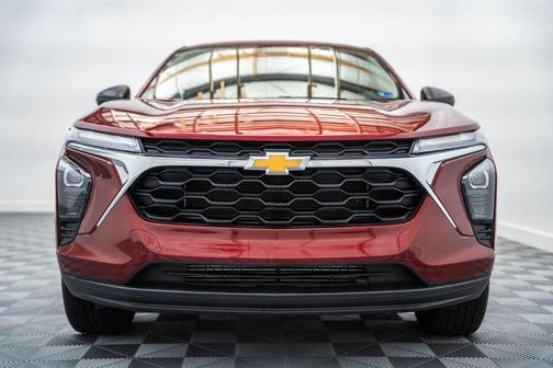 Crimson Metallic 2025 Chevrolet Trax LS