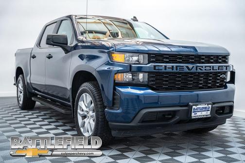 Northsky Blue Metallic 2022 Chevrolet Silverado 1500 Limited Custom