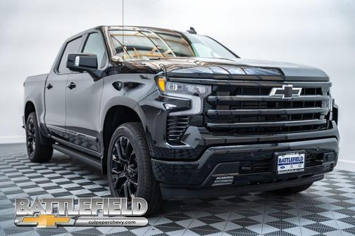 Black 2026 Chevrolet Silverado 1500 High Country