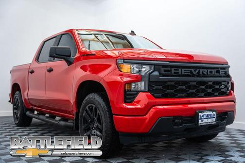Red Hot 2024 Chevrolet Silverado 1500 Custom