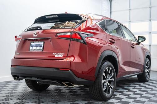 Matador Red Mica 2015 Lexus NX 200t F Sport