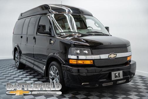 Black 2023 Chevrolet Express 2500 RWD 2500 Regular Wheelbase WT