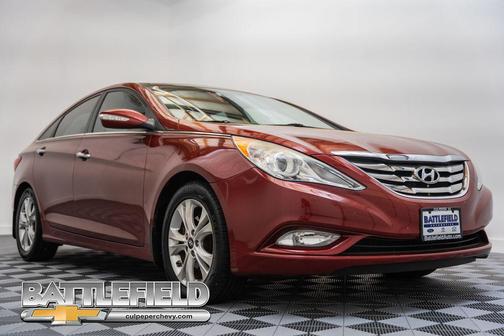 Sparkling Ruby Mica 2013 Hyundai SONATA Limited