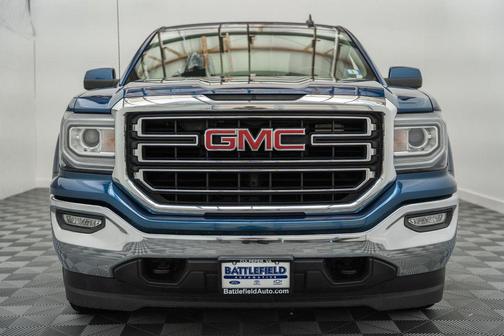 Stone Blue Metallic 2019 GMC Sierra 1500 SLE