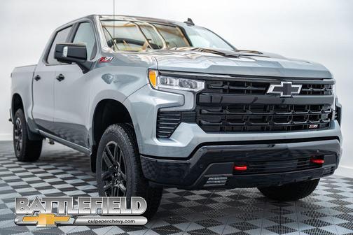 Sterling Gray Metallic 2026 Chevrolet Silverado 1500 LT Trail Boss