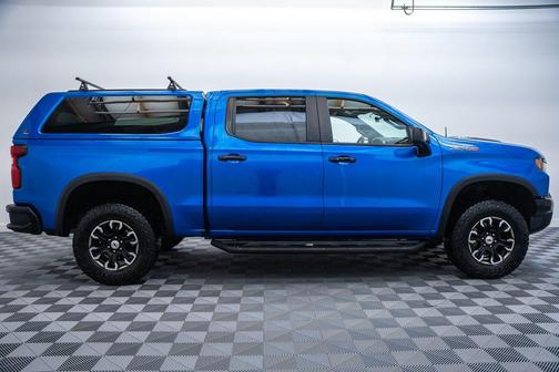 Glacier Blue Metallic 2022 Chevrolet Silverado 1500 ZR2