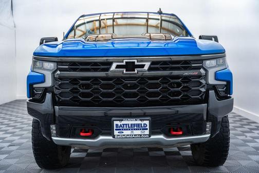 Glacier Blue Metallic 2022 Chevrolet Silverado 1500 ZR2