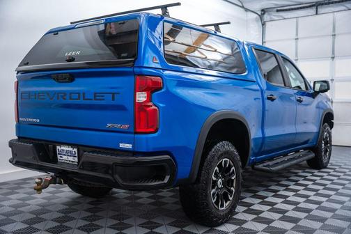 Glacier Blue Metallic 2022 Chevrolet Silverado 1500 ZR2