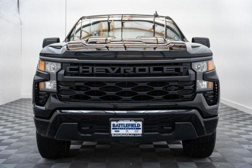 Black 2023 Chevrolet Silverado 1500 Custom Trail Boss