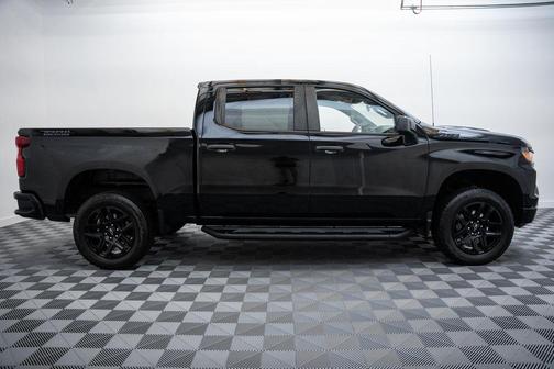 Black 2023 Chevrolet Silverado 1500 Custom Trail Boss